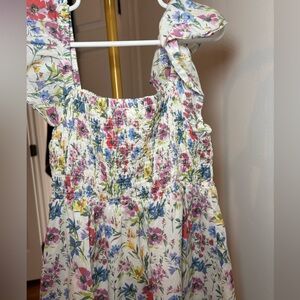 Floral Smocked Dress